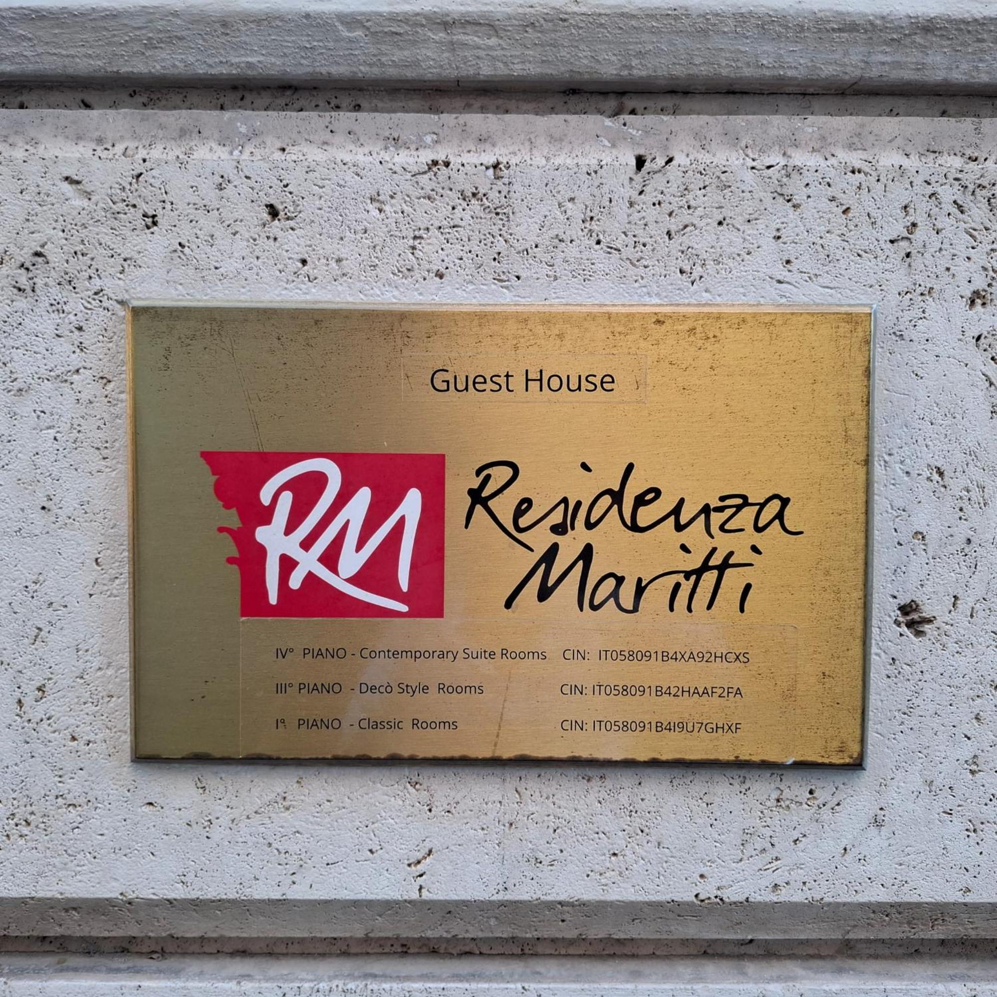 Residenza Maritti Contemporarysuite - Roma